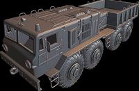 MAZ 537 truck | 3D