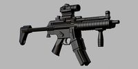 Submachine gun MP5K