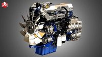 D13 Heavy Duty Truck Engine - 6 Cylinder Diesel Engine