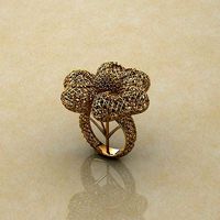 Balon Heart Electro-Fusion Fashion Ring | 3D