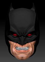 Flashpoint Batman Head Sculpt- Angry Head | 3D