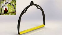 Birds Swing - SolidWorks and  3D printing  | 3D