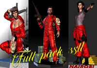 full pack Tokyo  Berlino Nairobi  la casa de papel | 3D