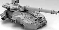WoWBuildings SCI-FI Grav Tank | 3D