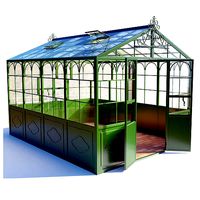 Italian Wrought Iron Greenhouse PBR procedural