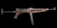 Low poly 43M Submachine gun