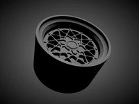 BBS E61 scalable and printable rim | 3D