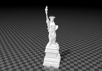 Topless Statue Of Liberty | 3D