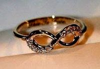 infinity diamond ring | 3D