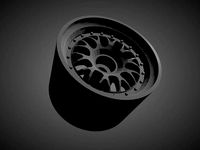 BBS E87 rims with brakes and tires for Hot Wheels | 3D