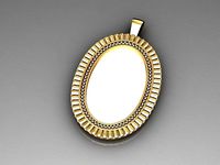 H04- Diamond Necklace | 3D