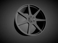 Vossen GNS-2 scalable and Printable rim | 3D