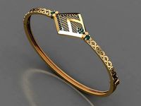 K06- Diamond  BRACELET | 3D