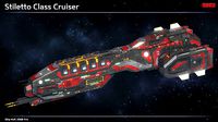 Spaceship Cruiser Stiletto