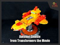 Autobot Shuttle from Transformers the Movie | 3D