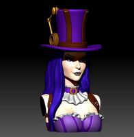 Bust - Caityln 3D print model | 3D