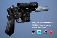 DL44 Blaster based on Original Star Wars ROTJ Prop