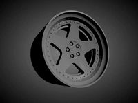 Fifteen52 Tarmac TR scalable and Printable rim | 3D