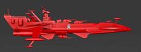 arcadia 78 captain harlock | 3D