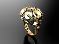 P200- Diamond ring | 3D