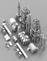 Infrastructure and Objectives Pack 02 | 3D