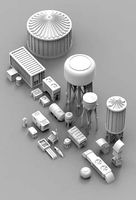 Infrastructure and Objectives Pack 01 | 3D