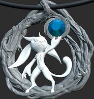 Ori game pendant | 3D