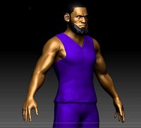 Lebron James 3D printable model | 3D