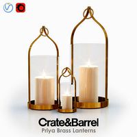 PRIYA Brass Lanterns