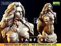 StarFire Bust - DC Teen Titans Collectibles | 3D