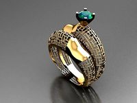 P67- Diamond ring | 3D