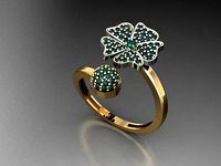 P47- Diamond ring | 3D