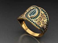 P15- Diamond ring | 3D