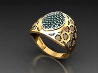P11- Diamond ring | 3D