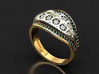 P4- Diamond ring | 3D