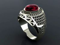 M15- Diamond ring | 3D