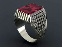 M11- Diamond ring | 3D