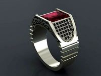 M07- Diamond ring | 3D