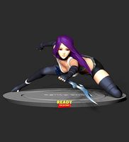 Psylocke Fanart | 3D