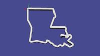 Louisiana | 3D