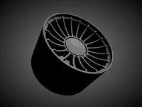 Alpina scalable and Printable rim | 3D