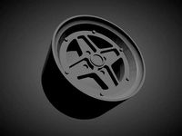 Enkei Apache II scalable and Printable rim  | 3D