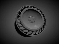 Messer ME03 Type1 scalable and Printable rim | 3D