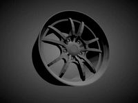 Mugen MF10 scalable and Printable rim | 3D
