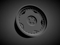 OZ Breyton scalable and Printable rim | 3D