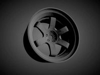 Rays Volk TE37 scalable and Printable rim | 3D