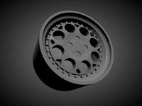 Stuttgart ST6 scalable and Printable rim | 3D