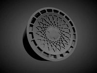 Stuttgart ST7 scalable and Printable rim | 3D