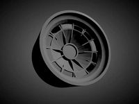 TRD Tosco scalable and Printable rim | 3D