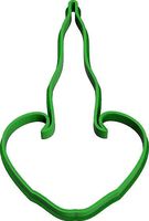 0112  Perfume Bottle cookie cutter  | 3D